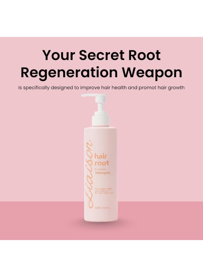 Liaison Hair Bond Shampoo for Women with Sea Buckthorn, Olive & Peppermint Oil - Promotes Strong, Thicker and Healthier Hair Growth - Nourishing and Hydrating (1 Pack) - Image 3